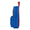 Rucksack mit Federtaschen F.C. Barcelona M847 Granatrot Marineblau 12 x 23 x 5 cm