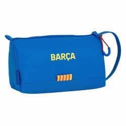 Schulmäppchen F.C. Barcelona M917 Granatrot Marineblau 20 x 11 x 8.5 cm