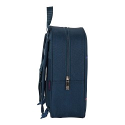 Schulrucksack F.C. Barcelona Blau (22 x 27 x 10 cm)