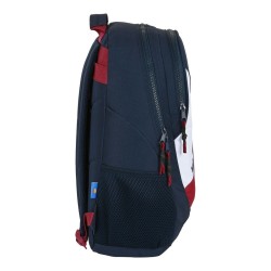 Schulrucksack F.C. Barcelona Blau Granatrot (32 x 44 x 16 cm)