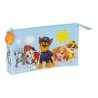 Schulmäppchen The Paw Patrol Sunshine Blau (22 x 12 x 3 cm)