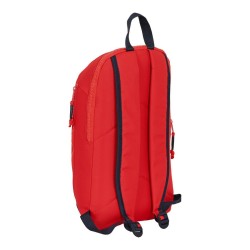 Lässiger Rucksack RFEF Rot Blau (22 x 39 x 10 cm)