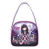 Handtasche Gorjuss Cheshire cat Lila (30 x 28,5 x 11,5 cm)