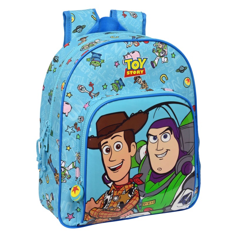 Kinderrucksack Toy Story Ready to play Hellblau (28 x 34 x 10 cm)