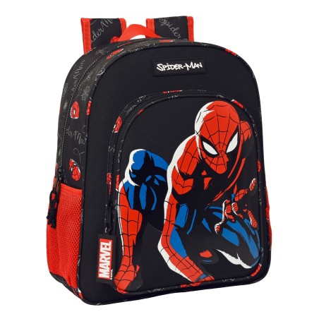 Schulrucksack Spider-Man Hero Schwarz 32 X 38 X 12 cm