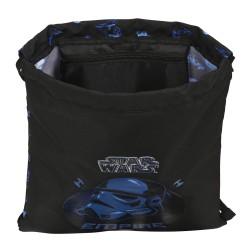 Rucksacktasche mit Bändern Star Wars Digital escape Schwarz (35 x 40 x 1 cm)