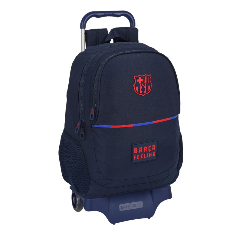 Schulrucksack mit Rädern F.C. Barcelona (32 x 44 x 16 cm)