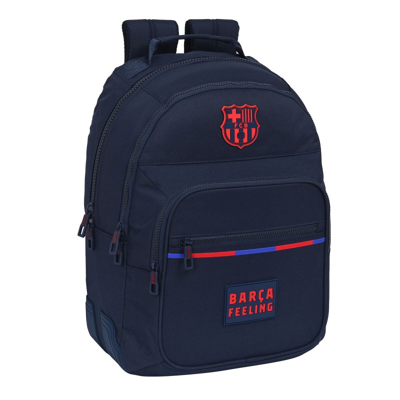 Schulrucksack F.C. Barcelona Marineblau 32 x 42 x 15 cm