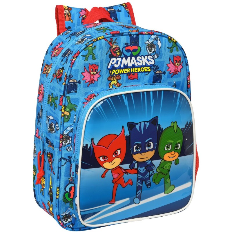 Schulrucksack PJ Masks 26 x 34 x 11 cm Blau