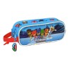 Zweifaches Mehrzweck-Etui PJ Masks Blau 21 x 8 x 6 cm