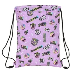 Rucksacktasche mit Bändern Monster High Best boos Lila