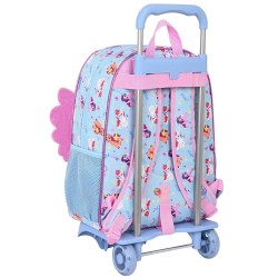 Schulrucksack mit Rädern My Little Pony Wild & free Blau Rosa 33 x 42 x 14 cm