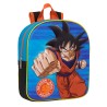 Schulrucksack 3D Dragon Ball Blau Orange 26 x 30 x 10 cm