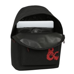 Schulrucksack Dungeons & Dragons 31 x 41 x 16 cm Schwarz