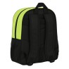 Schulrucksack Real Betis Balompié 32 x 38 x 12 cm Schwarz Neongrün