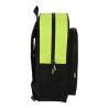 Schulrucksack Real Betis Balompié 32 x 38 x 12 cm Schwarz Neongrün