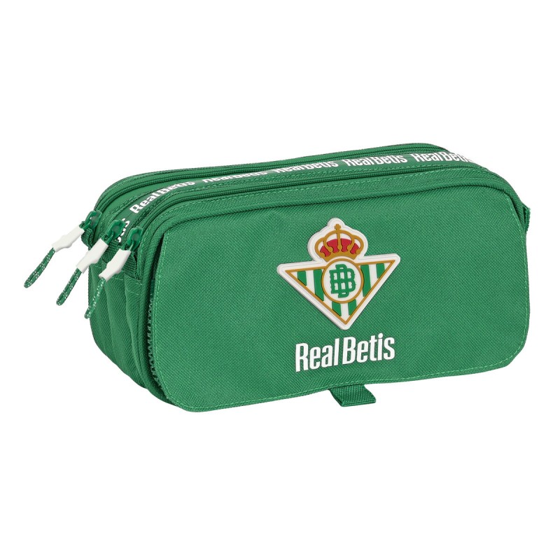 Zweifaches Mehrzweck-Etui Real Betis Balompié grün 21,5 x 10 x 8 cm