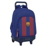 Schulrucksack mit Rädern F.C. Barcelona Rot Marineblau 33 X 45 X 22 cm