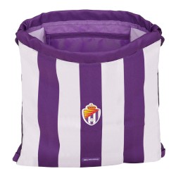 Rucksacktasche mit Bändern Real Valladolid C.F. Lila 35 x 40 x 1 cm