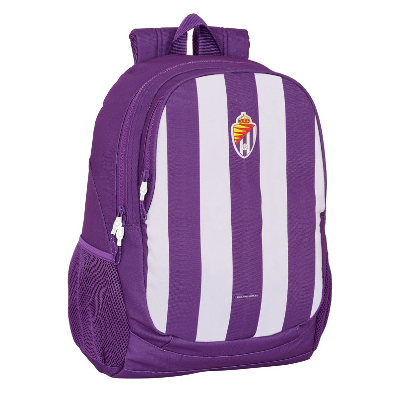 Schulrucksack Real Valladolid C.F. Lila 32 x 44 x 16 cm