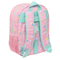 Schulrucksack Peppa Pig Ice cream Rosa Minze 26 x 34 x 11 cm