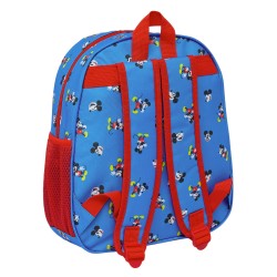 Schulrucksack Mickey Mouse Clubhouse Blau 27 x 33 x 10 cm