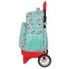 Schulrucksack mit Rädern Hello Kitty Sea lovers türkis 33 X 45 X 22 cm