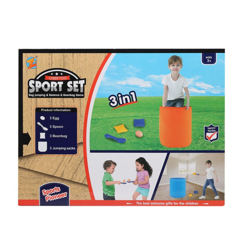 Spiel Bag jumping & Balance & Beanbag Game