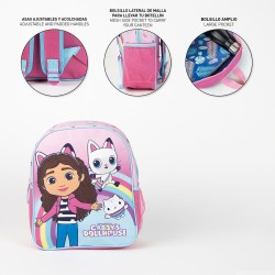 Schulrucksack Gabby's Dollhouse Rosa 25 x 20 x 30 cm