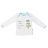 Langarm T-Shirt für Kinder HappyFriday Mr Fox Hippo Bunt 12-18 Monate