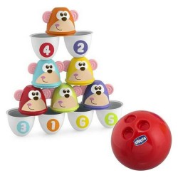 Kegelspiel Monkey Strike Chicco (7 pcs)