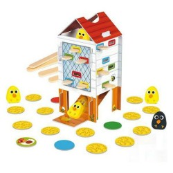 Geschicklichkeitsspiel für Babys HAPPY CHICKEN Goula 53170