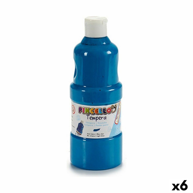 Tempera Hellblau 400 ml (6 Stück)