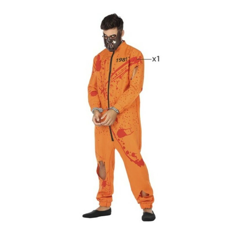 Verkleidung für Erwachsene Orange Attentäter M/L (1 Stück) (M/L)