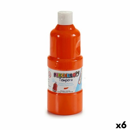 Tempera Orange 400 ml (6 Stück)