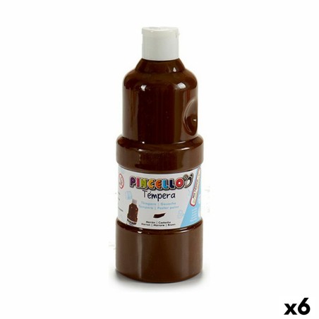 Tempera Braun 400 ml (6 Stück)