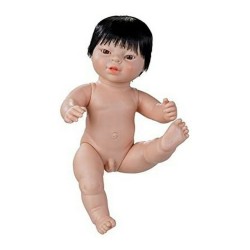 Baby-Puppe Berjuan Newborn 38 cm asiatico/oriental (38 cm)