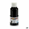 Tempera Schwarz (120 ml) (12 Stück)