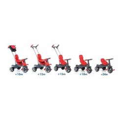 Dreirad Urban Trike Red Moltó (98 cm)