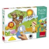 Kinder Puzzle aus Holz Goula Goula Safari Holz (19 pcs)