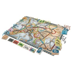 Tischspiel ¡Aventureros al Tren! Europa Asmodee LFCABI127 (ES)