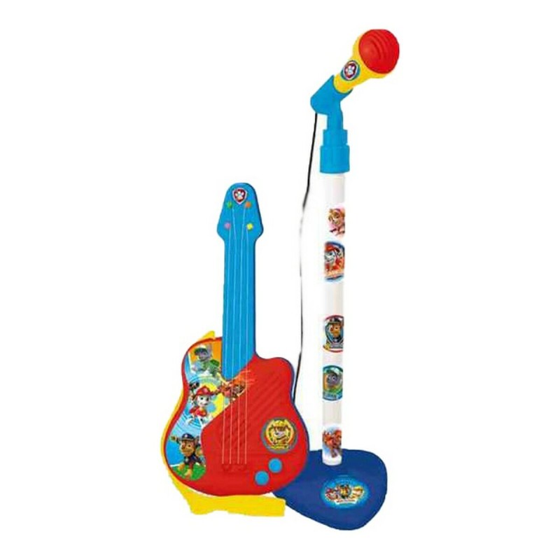 Kindergitarre The Paw Patrol Mikrofon