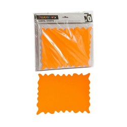 Klebeetiketten Schild karriert 25 x 26,5 cm (12 Stück)