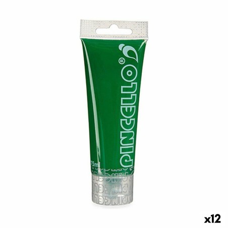 Acryl-Gemälde 75 ml Dunkelgrün (12 Stück)