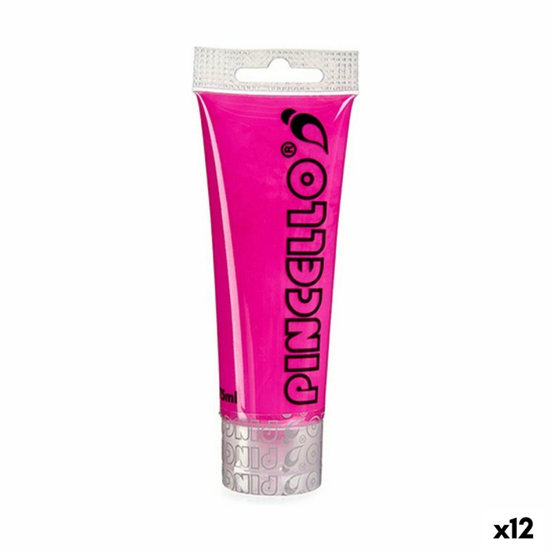 Acryl-Gemälde 75 ml Magenta (12 Stück)