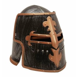 Ritterhelm My Other Me Schwarz Bronze PVC (58 cm)