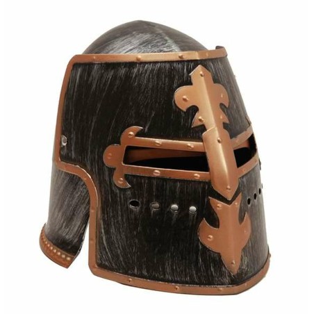 Ritterhelm My Other Me Schwarz Bronze PVC (58 cm)