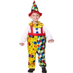 Verkleidung für Kinder My Other Me Clown 1-2 Jahre Rot (2 Stücke)