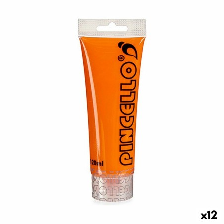 Acryl-Gemälde Orange 120 ml (12 Stück)