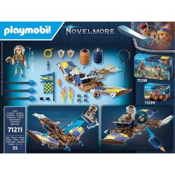 Spielset Fahrzeuge Playmobil Novelmore 71211 55 Stücke